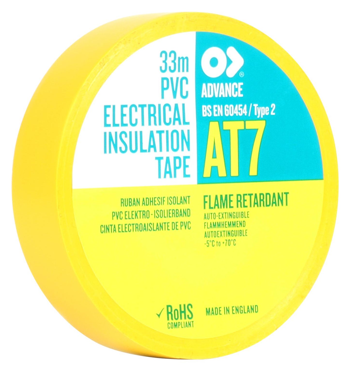 AT7 Premium Electrical Tapes 33M X 19MM