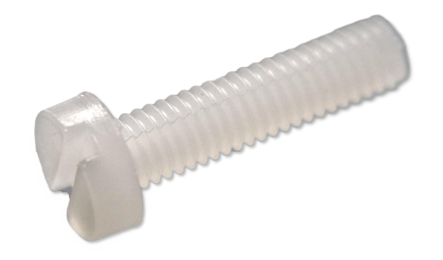 M2 Nylon Cheese Head Slotted Screw
