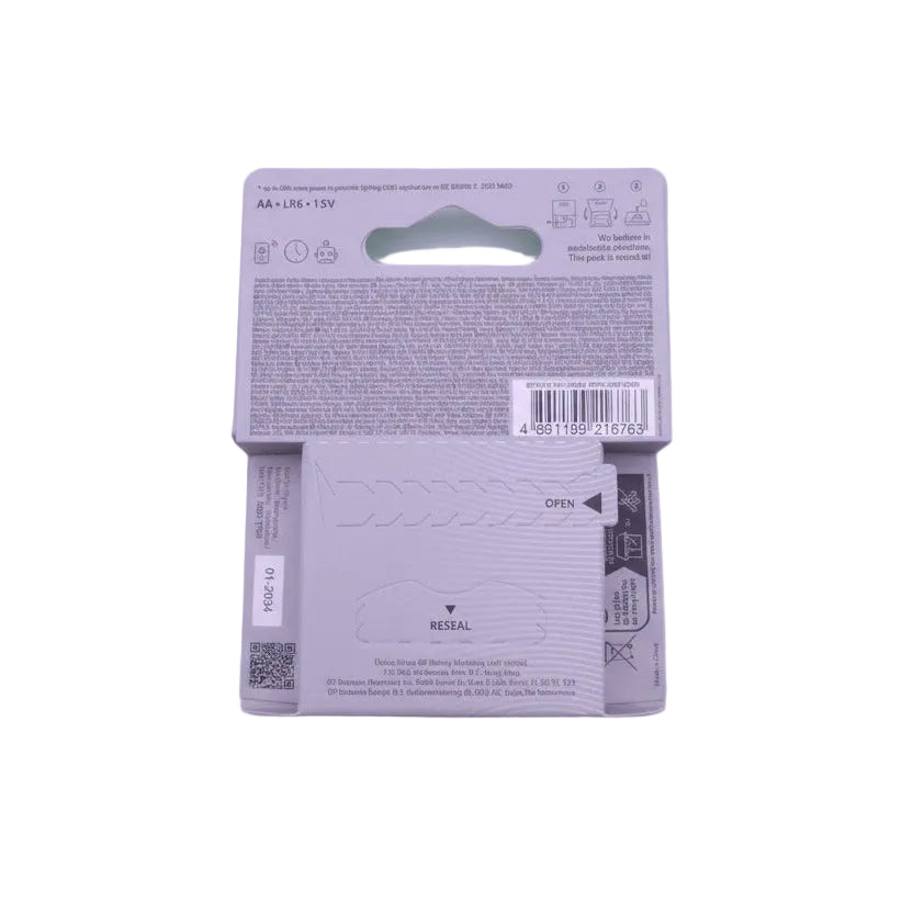 4Pack AA LR6 Batteries From GP