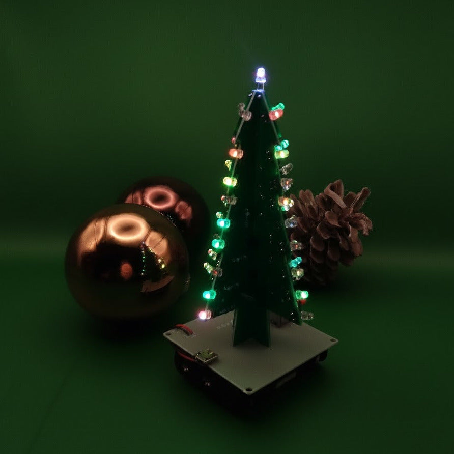 Light Up Your Holidays: Introducing the 3D LED Christmas Tree KIT!
