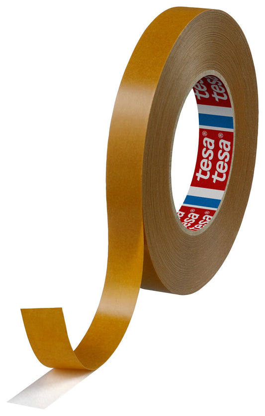 Double Sided Tape, Non-Woven, Clear, 19 mm x 50 m