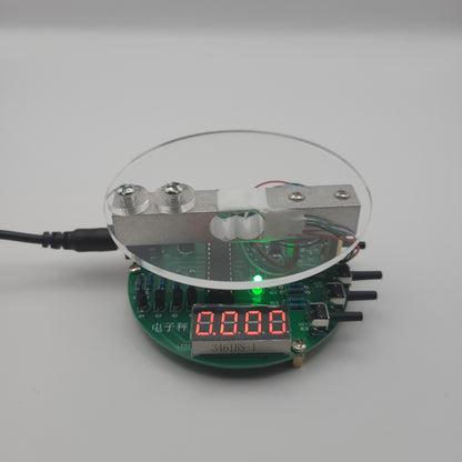 Digital Scale DIY Project on a white background