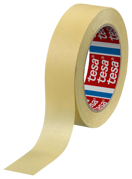 Masking Tape, Crepe Paper, Cream, 50 m, 19mm - 48mm