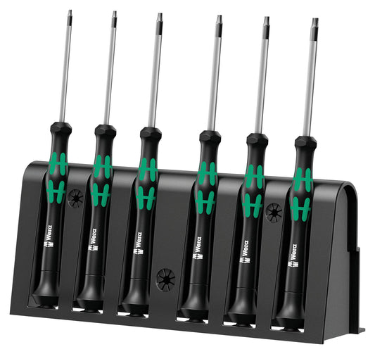 Wera Screwdriver Set, Torx, 6 Pieces