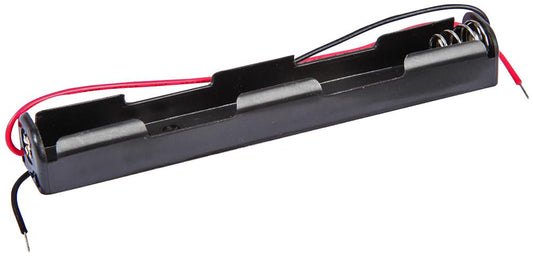 2 x AA Long Battery Holder, Wired