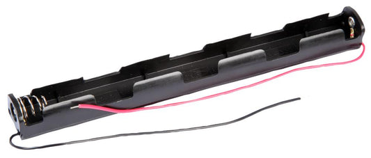 3 x AA Long Battery Holder, Wired