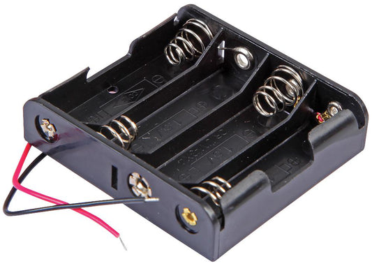 4 x AA Battery Holder, Wired