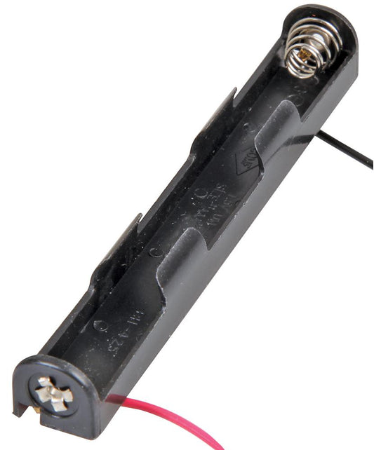 2 x AAA Long Battery Holder, Wired