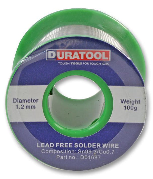 Lead Free Solder, 1.2mm, 100g