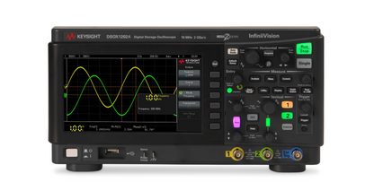Digital Oscilloscope, InfiniiVision 1202X Series, 2 Analogue, 1 Ext Trigger, 70 MHz, 2 GSPS