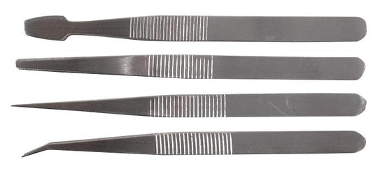 Tweezer Set, 4 Pieces
