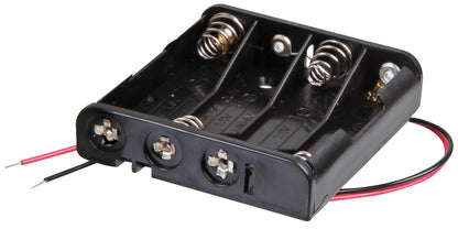 4 x AAA Battery Holder, Wired
