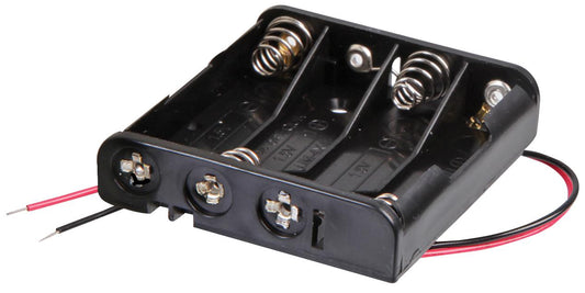 4 x AAA Battery Holder, Wired