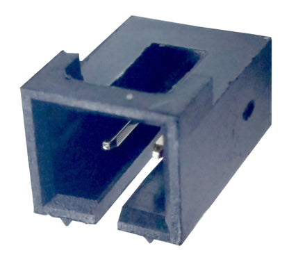 Pin Header, 2.54 mm, 1 Rows, 2 - 10 Contacts, Through Hole Right Angle