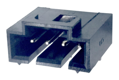 Pin Header, 2.54 mm, 1 Rows, 2 - 10 Contacts, Through Hole Right Angle