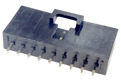 Pin Header, 2.54 mm, 1 Rows, 2 - 10 Contacts, Through Hole Straight