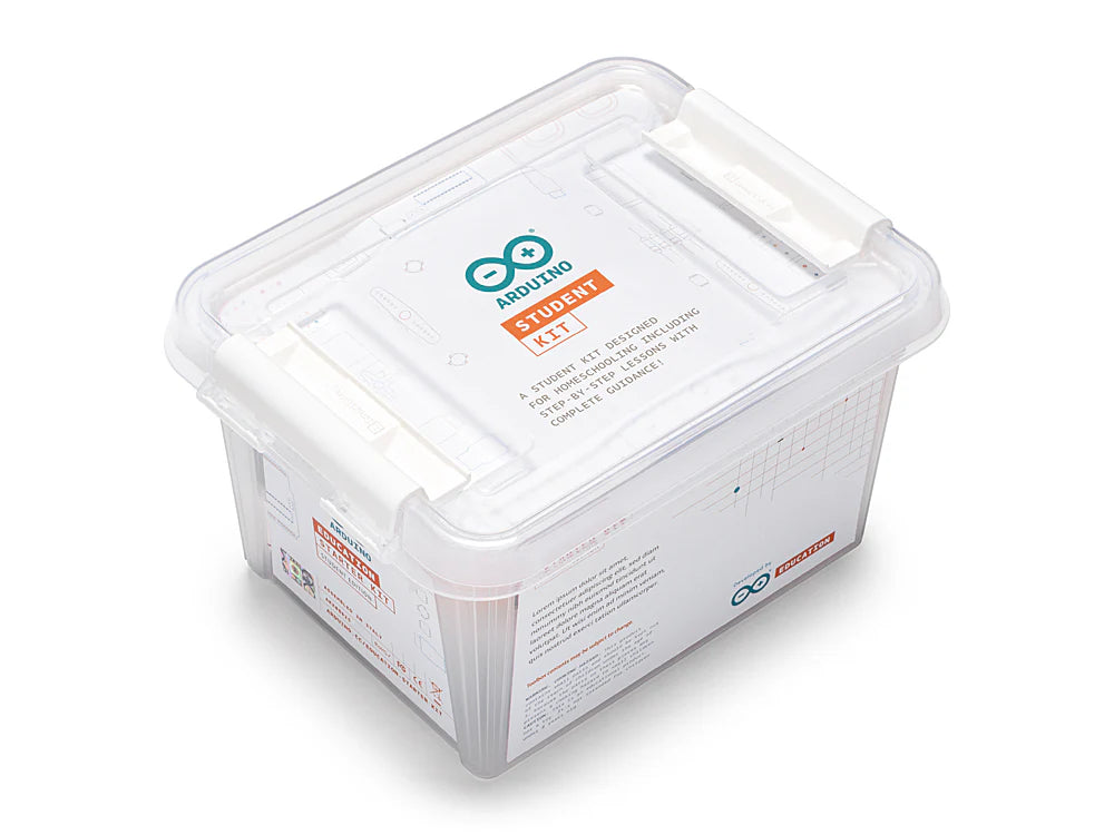 White storage container with a lid on a white background
